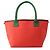 Hermès Bolsa Tote Hermes So Cabas Petit H Verde Laranja