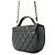 Borsa a tracolla Chanel in pelle nera Nero - vista 2