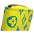 Louis Vuitton Monogram Playground Zippy Long Wallet Blau Gelb - Ansicht 8