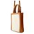 Céline Borsa Celine Mini Vertical Cabas in tela e pelle Marrone Beige - vista 2