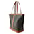 Céline Celine Triomphe Cabas Medium Leder Tragetasche Braun  - Ansicht 2