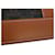 Céline Celine Triomphe Cabas Medium Leder Tragetasche Braun  - Ansicht 7