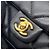Borsa a tracolla Chanel in pelle nera con catena Nero - vista 7