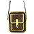 Borsa a Spalla Louis Vuitton Monogram Macassar Marrone Nero Giallo