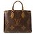 Borsa Tote Louis Vuitton Monogram Reverse Giant OnTheGo MM Rosso