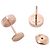 Orecchini Love Stud in oro rosa 18K Cartier - vista 3