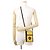 Borsa a tracolla Gucci Off the Grid Nero Giallo - vista 4