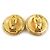 Orecchini a clip dorati Chanel D'oro - vista 5