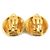 Orecchini a clip dorati Chanel D'oro - vista 5