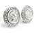 Orecchini Chanel Mademoiselle Metal Silver Argento - vista 2