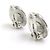 Orecchini Chanel Mademoiselle Metal Silver Argento - vista 4