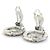 Orecchini Chanel Mademoiselle Metal Silver Argento - vista 6