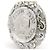 Orecchini Chanel Mademoiselle Metal Silver Argento - vista 9