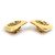 Orecchini a clip in metallo dorato Chanel D'oro - vista 3