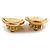 Timeless Pendientes de clip dorados Chanel - vista 3
