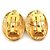 Timeless Pendientes de clip dorados Chanel - vista 5