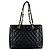 Borsa Tote Chanel GST Grand Shopping Nero - vista 3