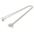 Collana Chanel in argento con cuore Coco Mark - vista 7