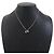 Collana Chanel in argento con cuore Coco Mark - vista 9