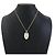 Collana in metallo dorato Chanel D'oro - vista 10