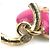 Orecchini pendenti a cuore in oro rosa Chanel D'oro - vista 6
