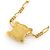 Céline Collana Celine Triomphe Metal Gold D'oro - vista 4