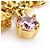 Petite Malle Portachiavi Micro Charm Louis Vuitton D'oro - vista 10