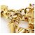 Petite Malle Portachiavi Micro Charm Louis Vuitton D'oro - vista 6