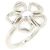 Tiffany & Co Flower Ring Silber