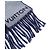 Sciarpa in cashmere Louis Vuitton M79127 Marrone Nero - vista 2