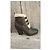 See By Chloé Botines de cuero marrón con hebillas Castaño - vista 9
