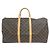 Bolso Boston Louis Vuitton Monogram Keepall 55cm Castaño