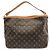 Borsa a Spalla Louis Vuitton Monogram Delightful PM Marrone