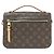 Borsa Louis Vuitton Monogram Pochette Métis MM Marrone - vista 2