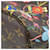 Borsa Louis Vuitton Monogram Neverfull MM Marrone - vista 2