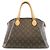 Borsa Louis Vuitton Monogram Rivoli PM M44543 Marrone - vista 2