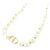 Collana Christian Dior 30 Montaigne Bianco D'oro