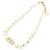 Collana Christian Dior 30 Montaigne Bianco D'oro - vista 2