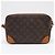 Borsa a Spalla Louis Vuitton Monogram Trocadero PM Marrone Beige Monogramma - vista 2
