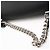 Borsa a tracolla Louis Vuitton Black Leather Lockme II BB Nero - vista 5