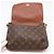 Borsa a tracolla Louis Vuitton Monogram Musette Tango Marrone Beige - vista 10