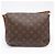 Borsa a tracolla Louis Vuitton Monogram Musette Tango Marrone Beige - vista 2