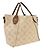 Louis Vuitton Hina Mahina Leather PM Bege - vista 2