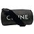 Céline Celine Triomphe Canvas Cylinder Schultertasche Braun Schwarz Weiß