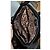 Thierry Mugler Borsa Shopper Mugler in Pelle Vegana Nera Nero - vista 7