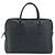 Prada Zip Around Saffiano Leather Large Blu navy