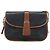 Céline Celine Flap Shoulder in pelle Nero