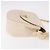 Chanel Vintage Round Flap Satin Beige - vista 3