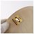 Chanel Vintage Round Flap Satin Beige - vista 6