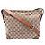 Borsa a tracolla Gucci GG Canvas Sherry Line Marrone Beige